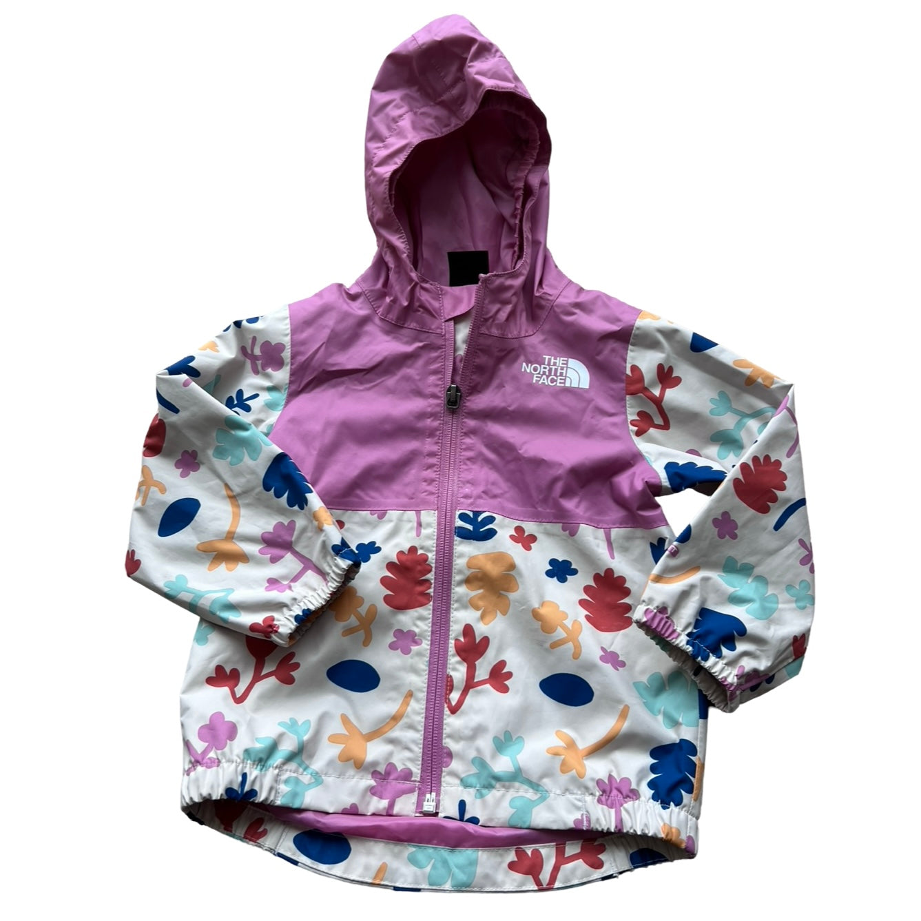 North Face rain coat, 12-18M