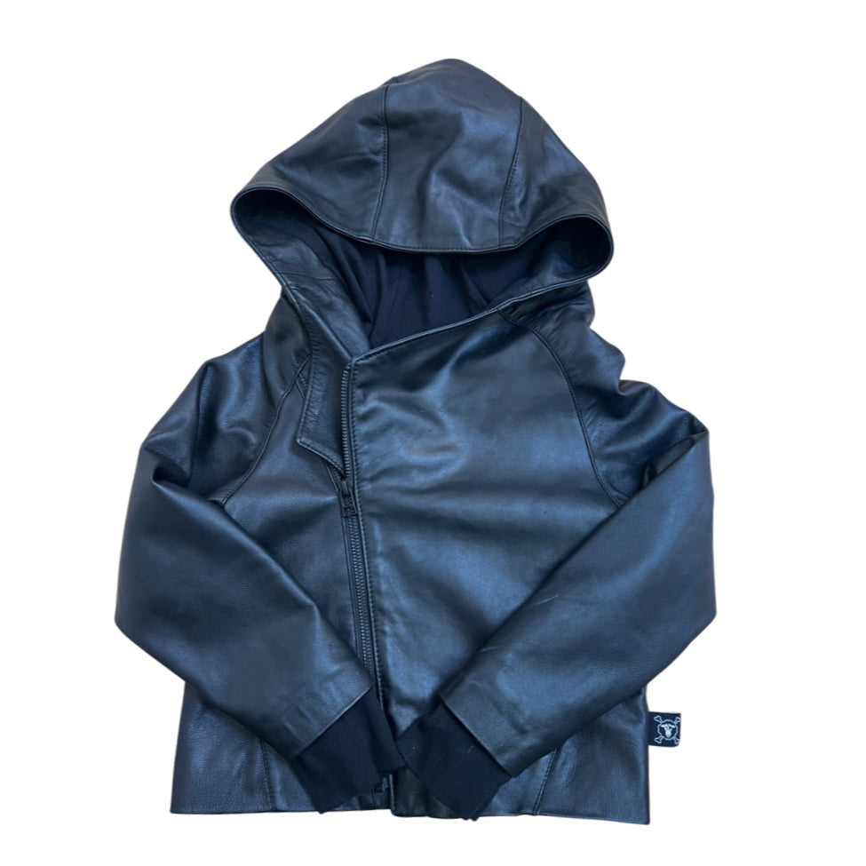 Nununu leather jacket, 3-4