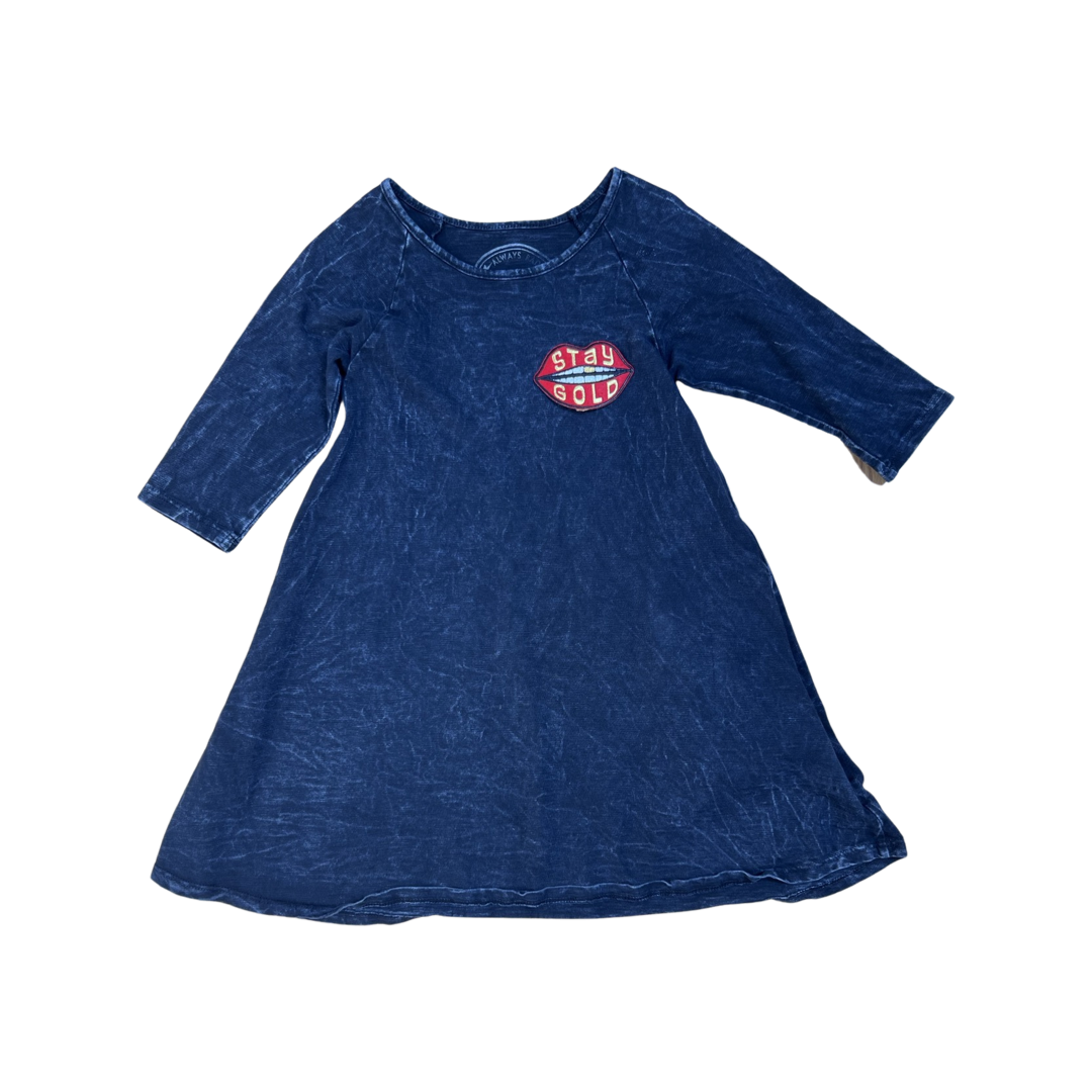 Tiny Whales dress, 6T
