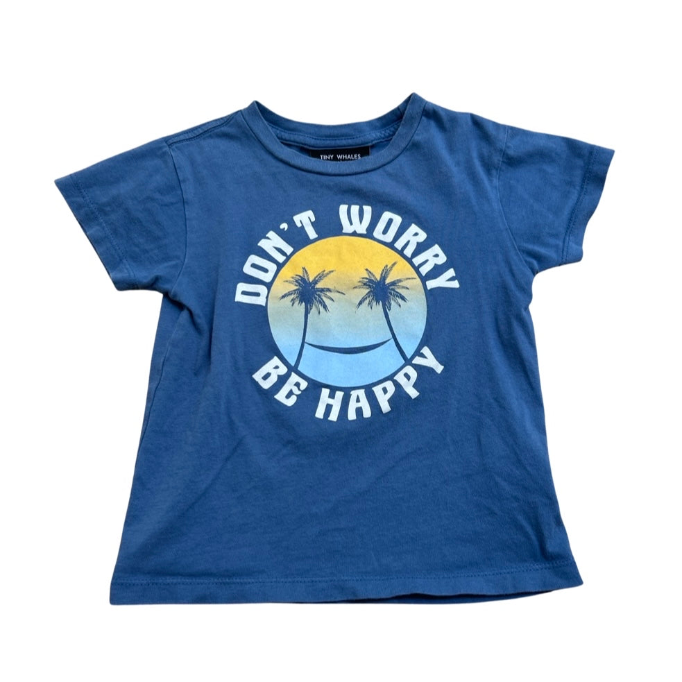 Tiny Whales tshirt, 3T
