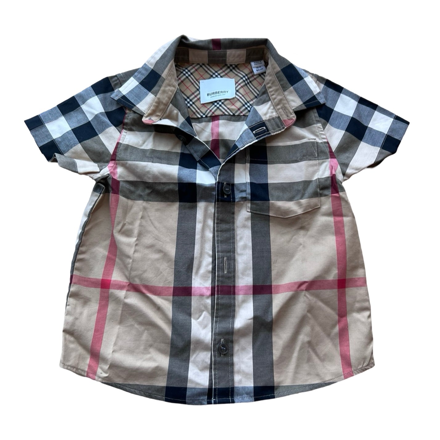Burberry shirt, 18M