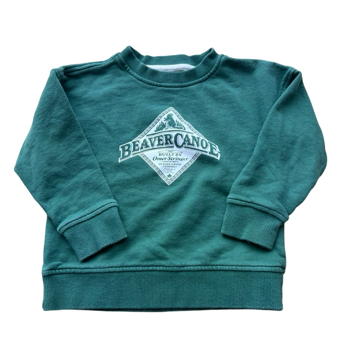 Beaver Canoe Sweatshirt, 4T