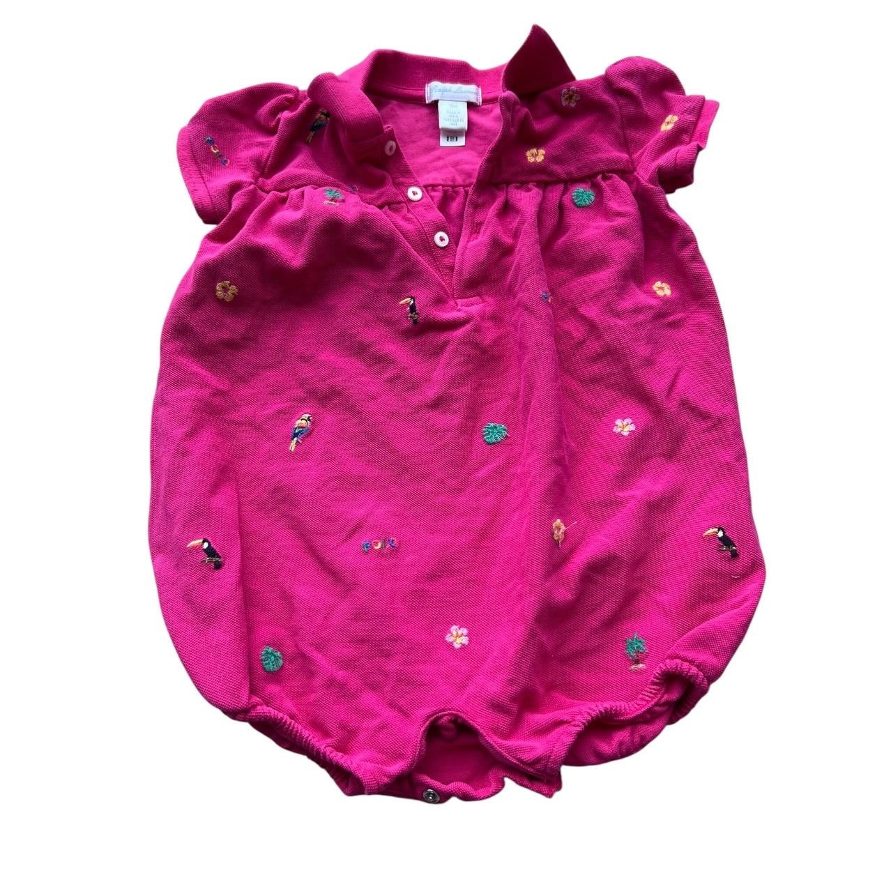 Polo Romper, 18M