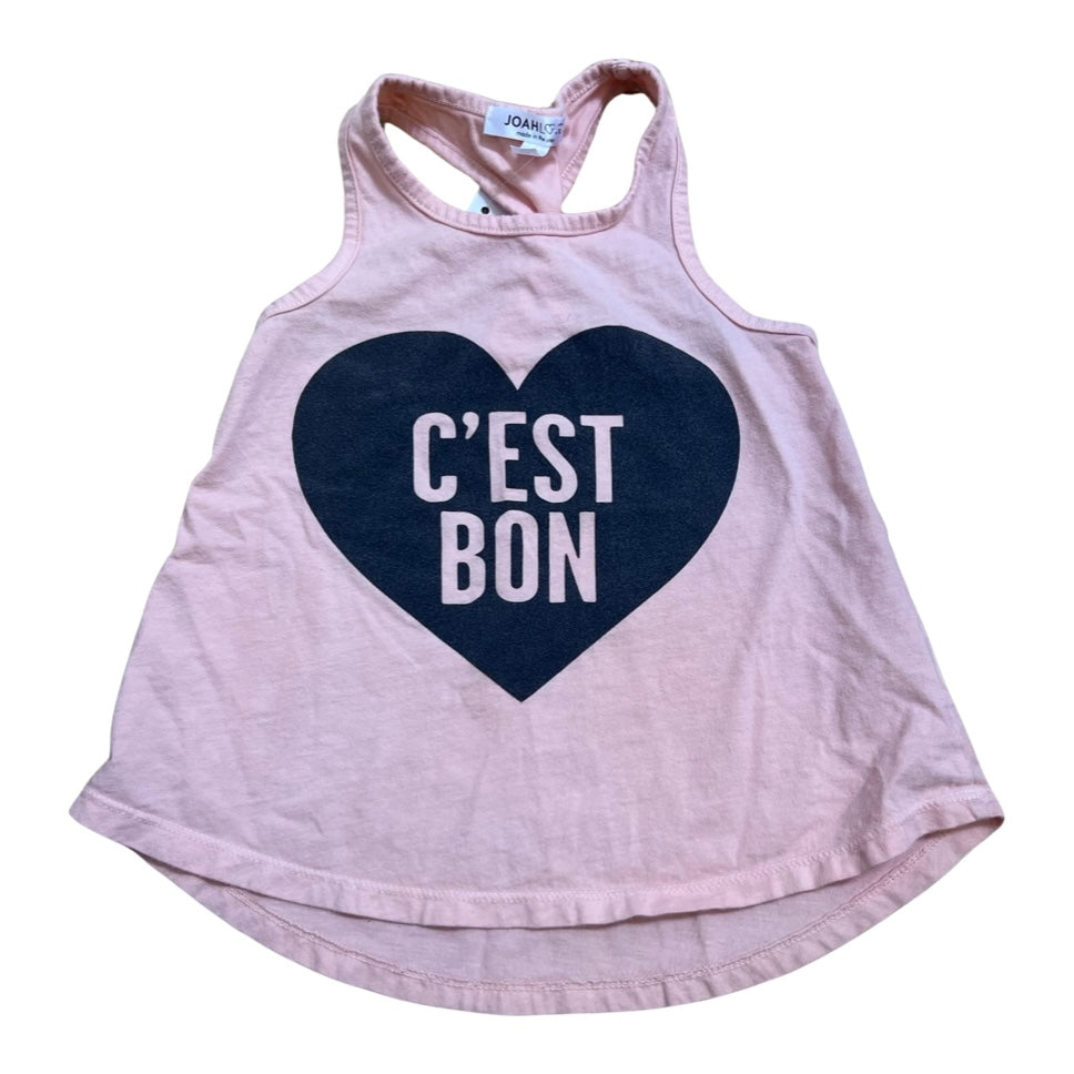 Joah Love tank top, 4T