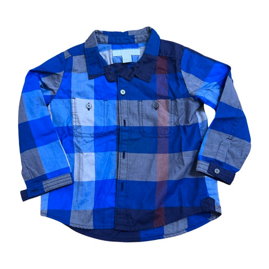 Burberry shirt, 12M