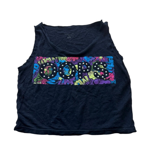 Flowers By Zoe crop tank, 6x