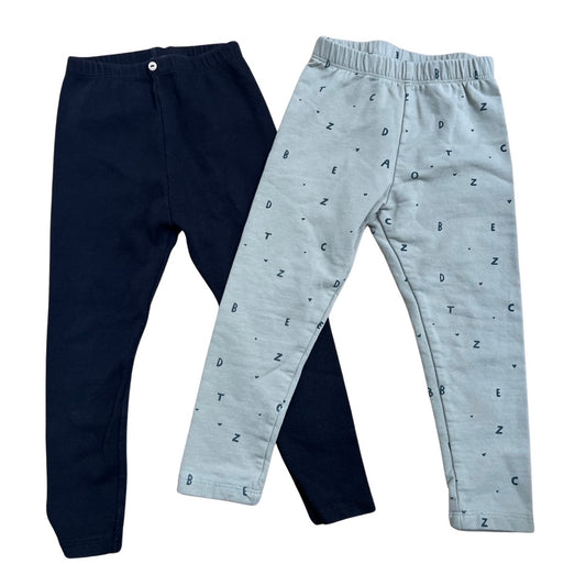 Zara leggings set of 2, 3-4T