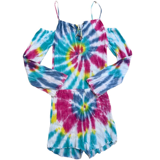 Flowers By Zoe romper, 7-8