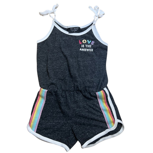 Tiny Whales romper, 4T